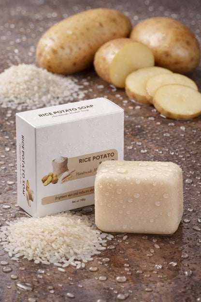 Rice Potato Soap 100 gm each Pack of 2