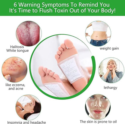 Premium Detox  Foot  Patch |Better  Sleep,  Weight loss & remove  body  toxins