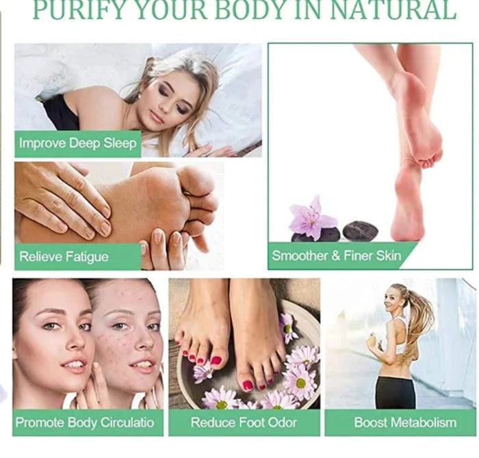 Premium Detox  Foot  Patch |Better  Sleep,  Weight loss & remove  body  toxins